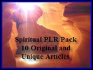 Thumbnail Spiritual PLR 10 Articles Pack